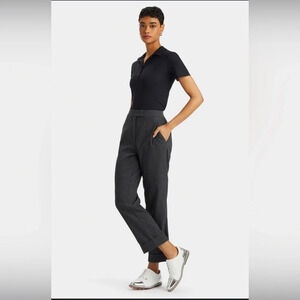 G/Fore CUFFED GLEN PLAID STRETCH
TROUSER sz 2